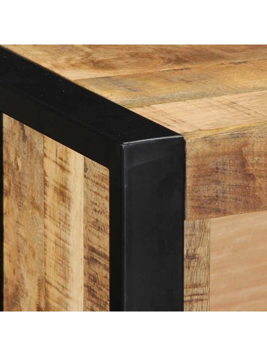 Tv-kaappi 80x30x25 cm massiivipuuta mango