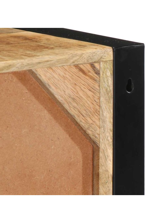 Tv-kaappi 80x30x25 cm massiivipuuta mango