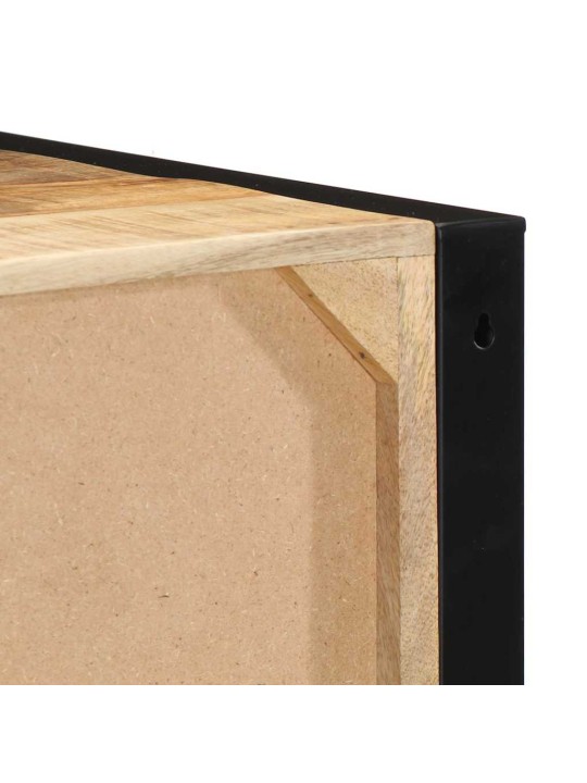 Yöpöytäkaapit 2 kpl 40x35x25 cm massiivipuuta mango