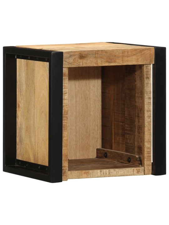 Yöpöytäkaapit 2 kpl 40x35x40 cm massiivipuuta mango