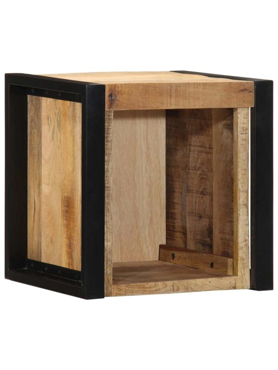 Yöpöytäkaapit 2 kpl 40x35x40 cm massiivipuuta mango