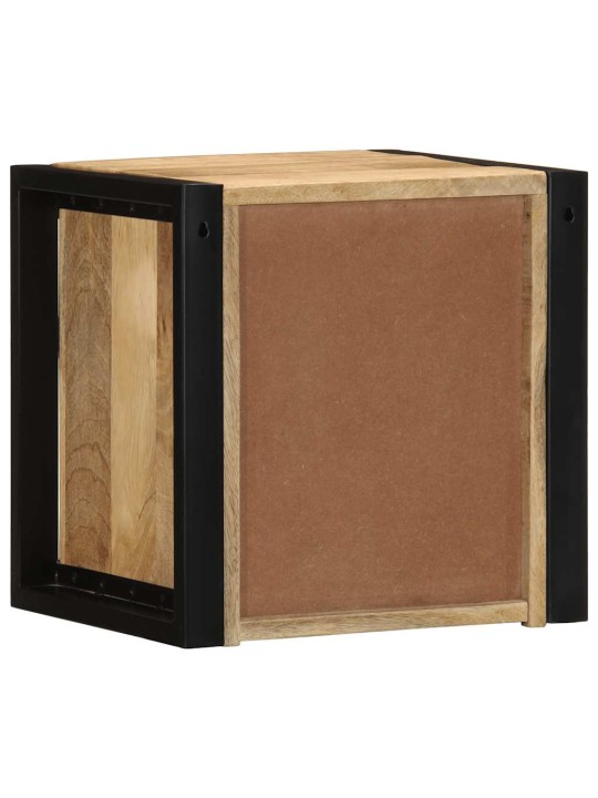 Yöpöytäkaapit 2 kpl 40x35x40 cm massiivipuuta mango