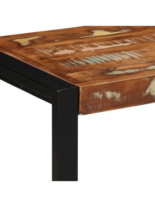 Penkki Monivärinen 80x35x45 cm Kierrätetty massiivipuu