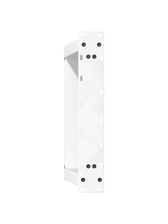 Sohvapöydän jalat u-muotoiset 2 kpl valkoinen 50x(42-43) cm teräs