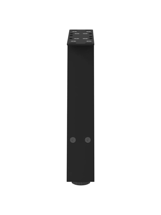 Sohvapöydän jalat A-muotoiset 2 kpl Musta 30x(30-31) cm Teräs