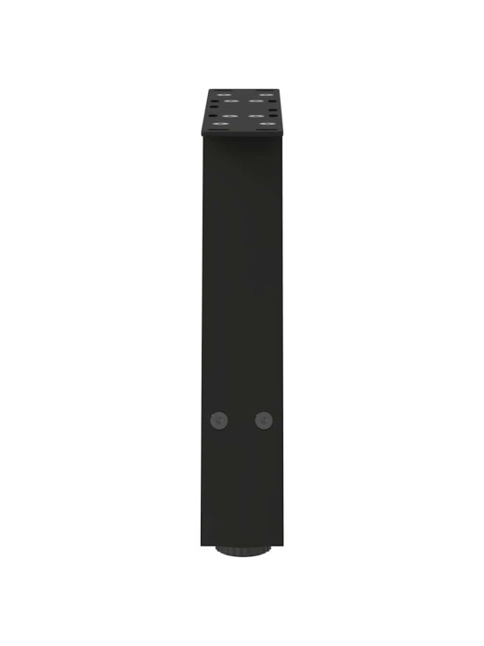 Sohvapöydän jalat a-muotoiset 2 kpl musta 40x(30-31) cm teräs