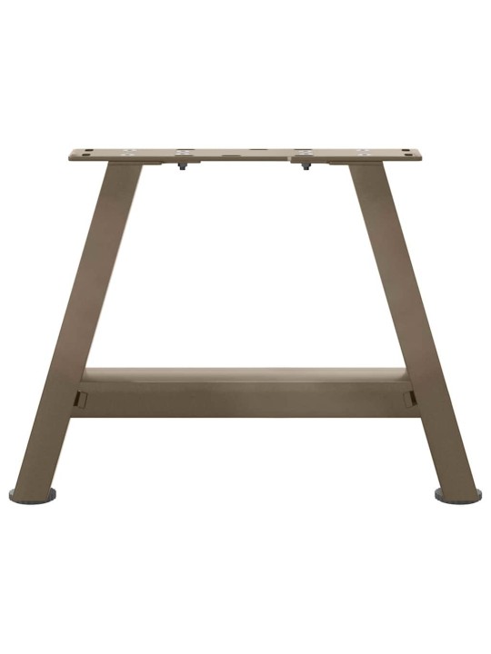 Sohvapöydän jalat a-muotoiset 2 kpl 40x(30-31) cm teräs