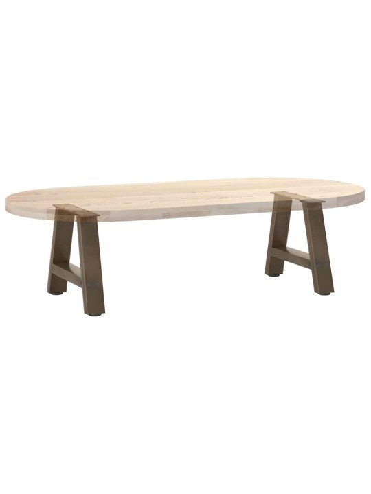 Sohvapöydän jalat a-muotoiset 2 kpl 40x(30-31) cm teräs