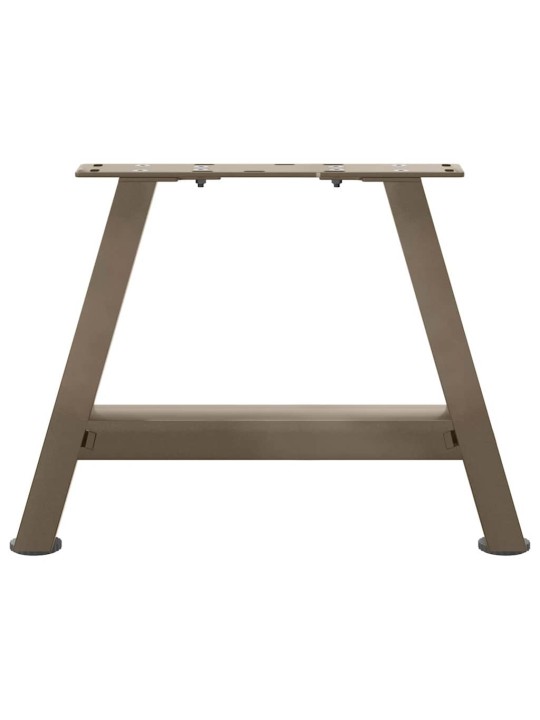Sohvapöydän jalat a-muotoiset 2 kpl 50x(30-31) cm teräs