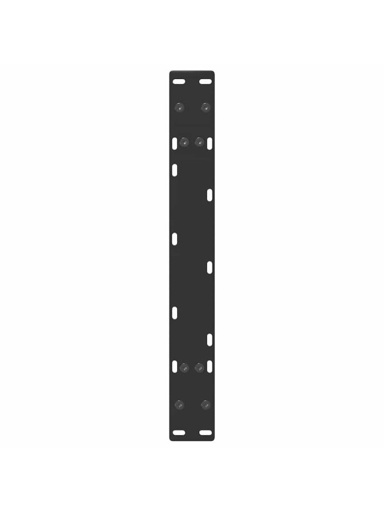 Sohvapöydän jalat a-muotoiset 2 kpl musta 60x(30-31) cm teräs