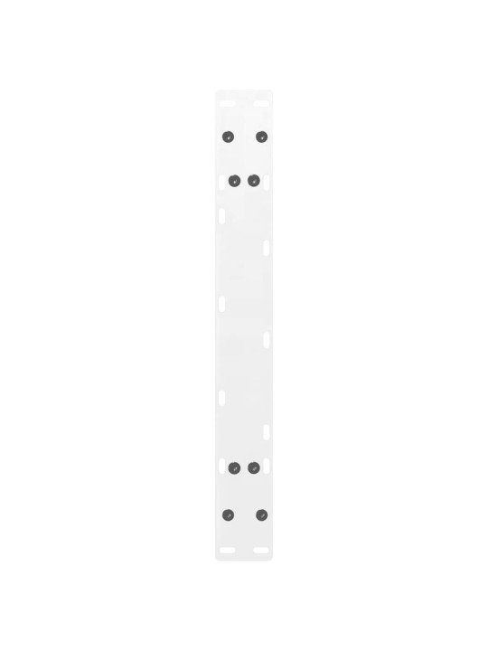 Sohvapöydän jalat a-muotoiset 2 kpl valkoinen 60x(30-31) cm teräs