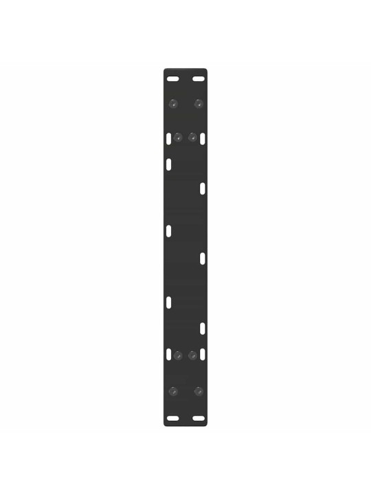 Sohvapöydän jalat a-muotoiset 2 kpl musta 70x(30-31) cm teräs