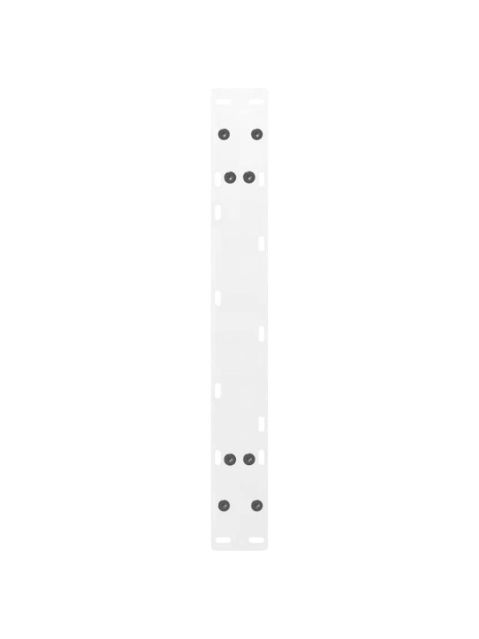 Sohvapöydän jalat a-muotoiset 2 kpl valkoinen 70x(30-31) cm teräs