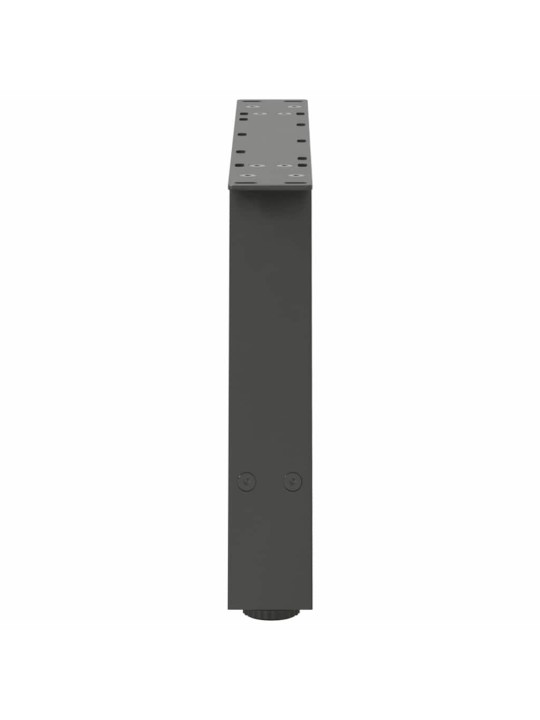 Sohvapöydän jalat a-muotoiset 2 kpl antrasiitti 70x(30-31) cm teräs