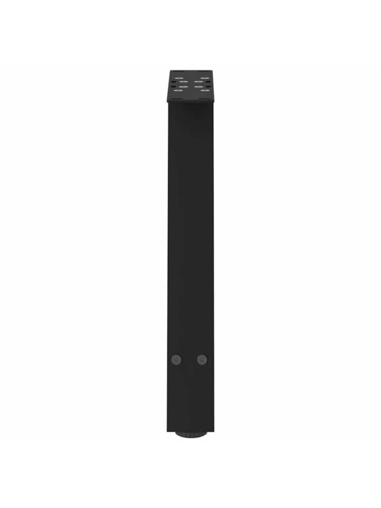 Sohvapöydän jalat a-muotoiset 2 kpl musta 38x(42-43) cm teräs