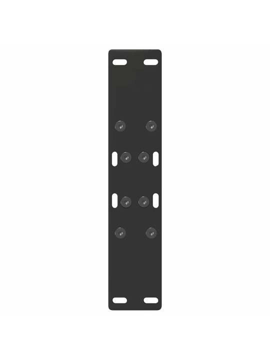 Sohvapöydän jalat a-muotoiset 2 kpl musta 38x(42-43) cm teräs