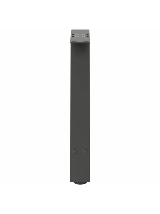 Sohvapöydän jalat a-muotoiset 2 kpl antrasiitti 38x(42-43) cm teräs