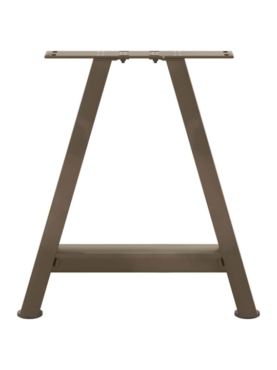 Sohvapöydän jalat a-muotoiset 2 kpl 38x(42-43) cm teräs