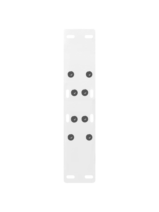 Sohvapöydän jalat a-muotoiset 2 kpl valkoinen 50x(42-43) cm teräs
