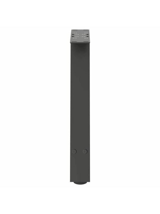 Sohvapöydän jalat a-muotoiset 2 kpl antrasiitti 50x(42-43) cm teräs