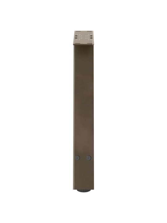 Sohvapöydän jalat a-muotoiset 2 kpl 50x(42-43) cm teräs