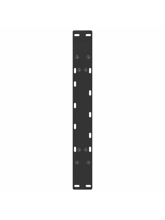 Sohvapöydän jalat a-muotoiset 2 kpl musta 60x(42-43) cm teräs