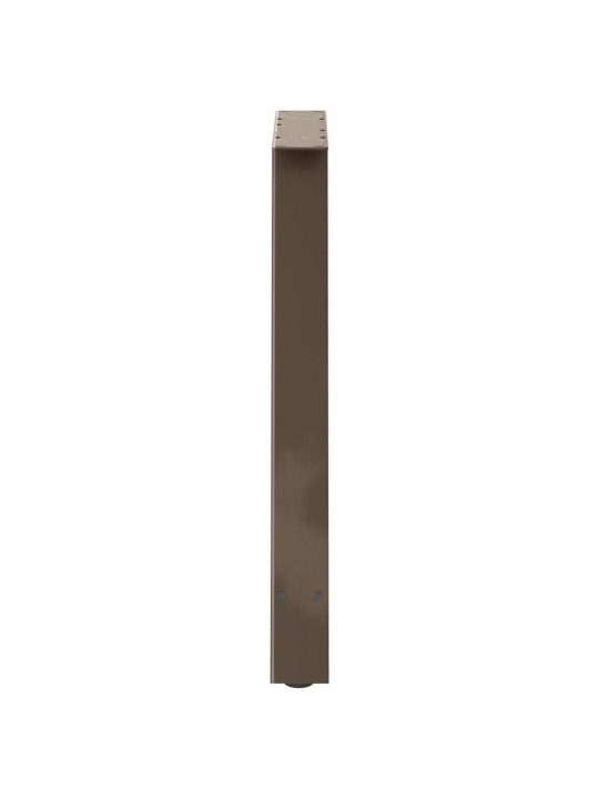 Ruokapöydän jalat a-muotoiset 2 kpl 80x(72-73) cm teräs