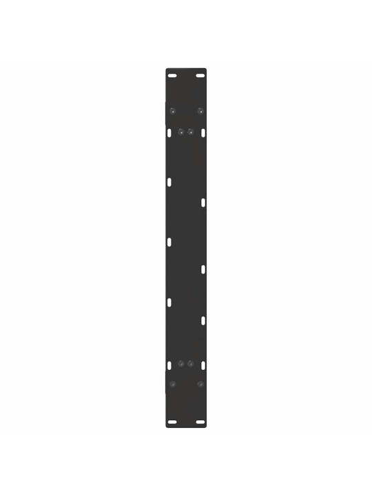 Ruokapöydän jalat a-muotoiset 2 kpl musta 90x(72-73) cm teräs