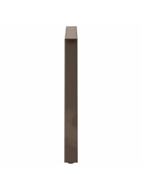 Ruokapöydän jalat a-muotoiset 2 kpl 90x(72-73) cm teräs
