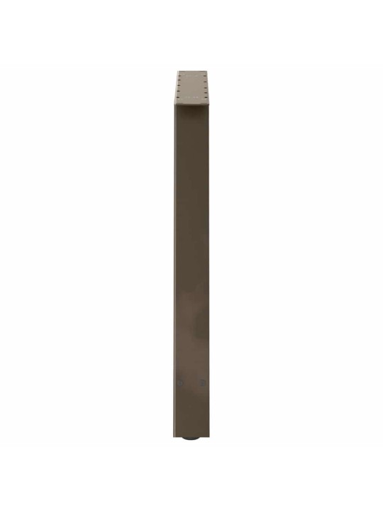 Ruokapöydän jalat a-muotoiset 2 kpl 100x(72-73) cm teräs