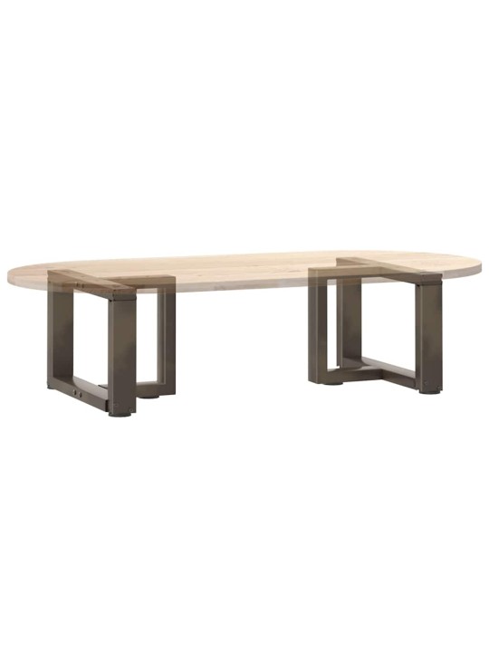 Sohvapöydän jalat t-muotoiset 2 kpl musta 40x25x(30-31) cm teräs