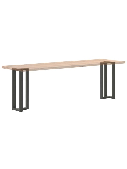 Konsolipöydän jalat t-muotoiset 2 kpl antrasiitti 25x28x(72-73) cm teräs