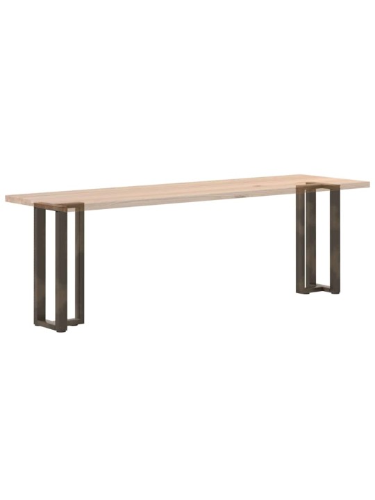 Konsolipöydän jalat t-muotoiset 2 kpl musta 25x28x(72-73) cm teräs