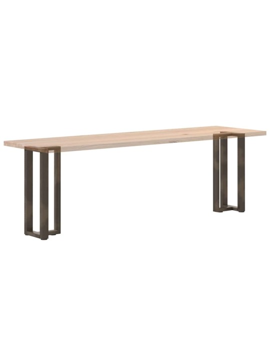 Konsolipöydän jalat t-muotoiset 2 kpl musta 38x25x(72-73) cm teräs