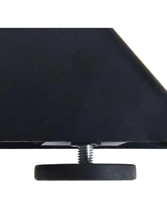 Ruokapöydän jalka hämähäkinmuotoinen antrasiitti 150x78x(72-73) cm teräs