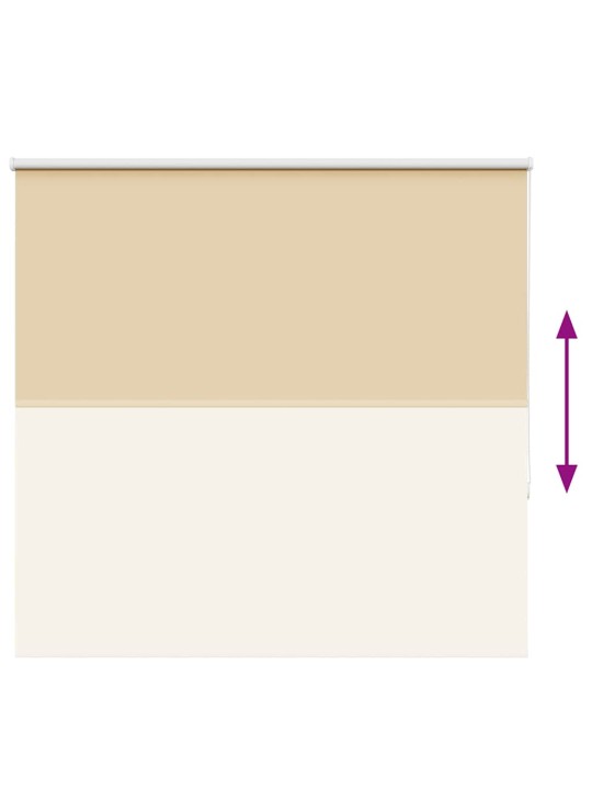 Rullaverho blackout beige 145x130 cm kankaan leveys 141,6 cm