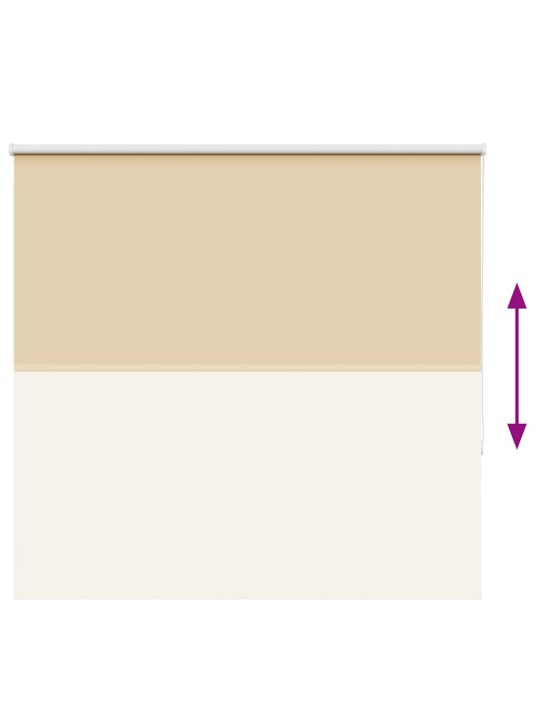 Rullaverho blackout beige 145x150 cm kankaan leveys 141,6 cm