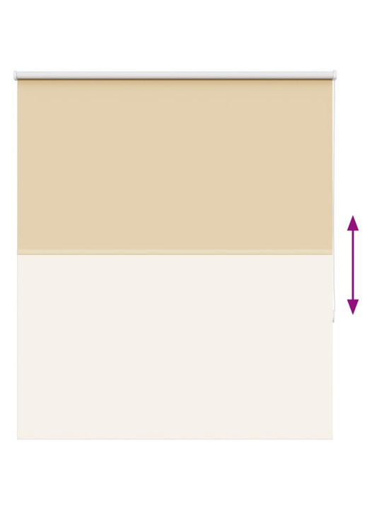 Rullakaihdin blackout beige 120x175 cm kankaan leveys 116,6 cm