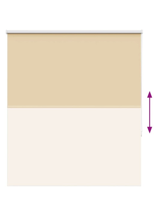 Rullakaihdin blackout beige 140x175 cm kankaan leveys 136,6 cm