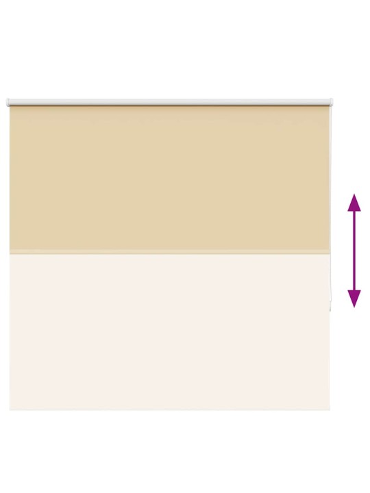 Rullakaihdin blackout beige 160x175 cm kankaan leveys 156,6 cm