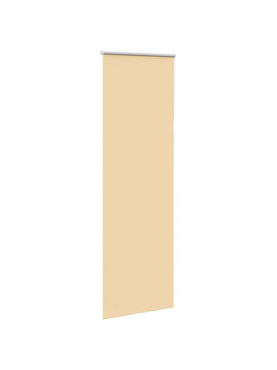 Rullaverho blackout beige 75x210 cm kankaan leveys 70,7 cm