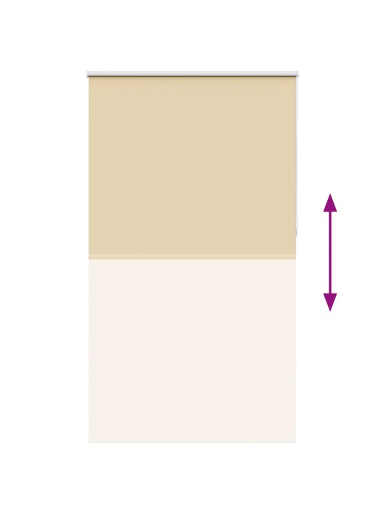 Rullakaihdin blackout beige 120x230 cm kankaan leveys 116,6 cm