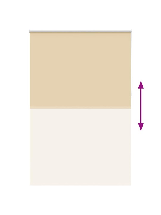 Rullaverho blackout beige 160x230 cm kankaan leveys 156,6 cm