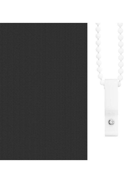 Rullaverho blackout musta 110x130 cm kankaan leveys 105,7 cm
