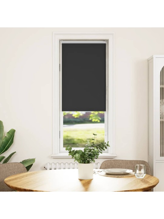 Rullaverho blackout musta 50x150 cm kankaan leveys 45,7 cm