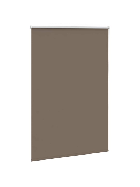 Rullaverho blackout kahvi 115x130 cm kankaan leveys 110,7 cm