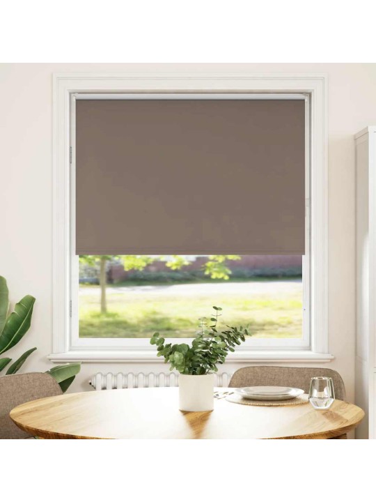 Rullaverho blackout kahvi 115x130 cm kankaan leveys 110,7 cm