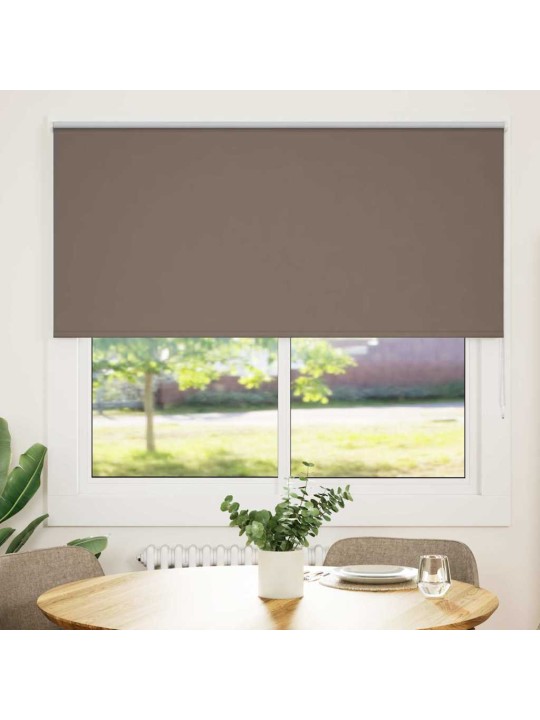 Rullaverho blackout kahvi 150x130 cm kankaan leveys 146,6 cm