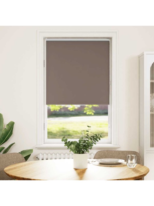 Rullaverho blackout kahvi 80x150 cm kankaan leveys 75,7 cm