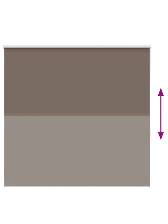 Rullaverho blackout kahvi 155x150 cm kankaan leveys 151,6 cm